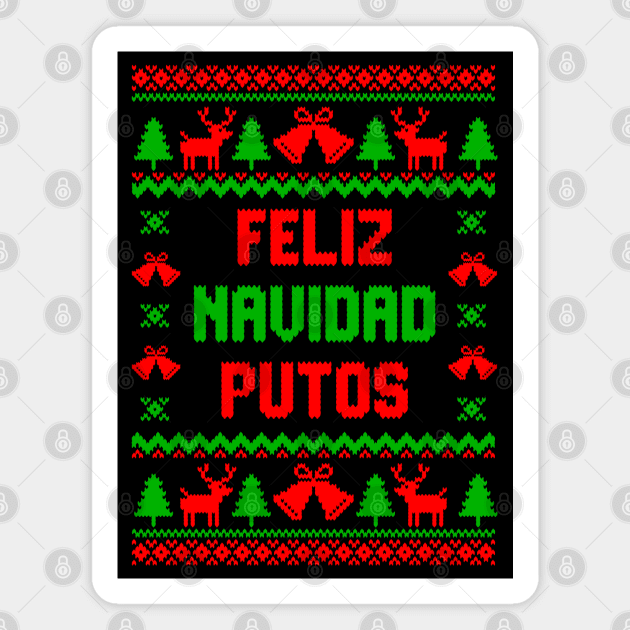 Mexican christmas Feliz Navidad Magnet by Hobbybox